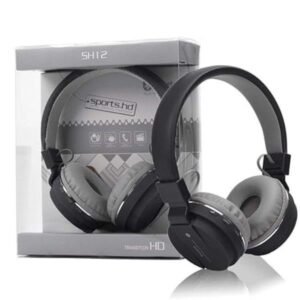 SH12 Wireless Bluetooth Headphone with FM and SD Card Slot