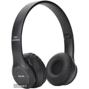 P47 Wireless Bluetooth Headphone With Noise Cancellation