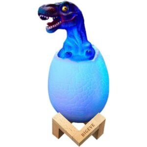 3D Dinosaur Lamp Light, Remote Control, Best Birthday for Kids