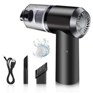 Car Vacuum Cleaner Efficient Dust Collection Compact 2-in-1