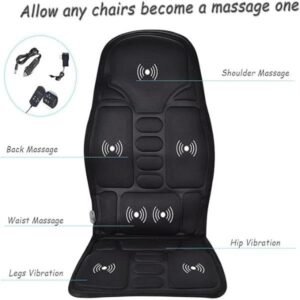 Back Massager for Back Pains, with Heat for Chair or Home Couch