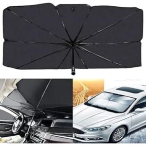 Car Window Sunshade Cover Foldable UV Block Car Front Umbrella