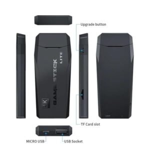 2.4G Wireless Gaming Controller with Game Stick