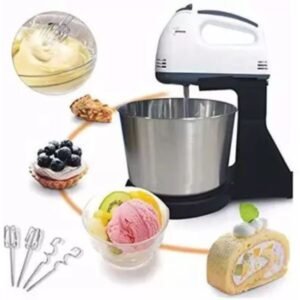 7-Speed Electric Food Mixer 2 in 1 Hand Mixer