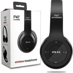 P47 Wireless Bluetooth Headphone With Noise Cancellation