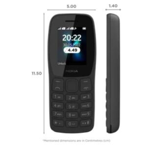 Nokia 110 Dual Sim Refurbished Keypad Mobile Phone
