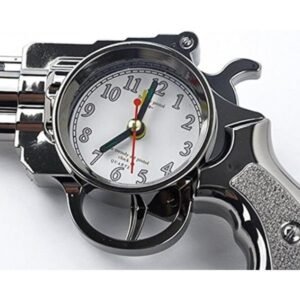 Alarm Clock for Desk, Table, Home Ornaments Pistol Shape