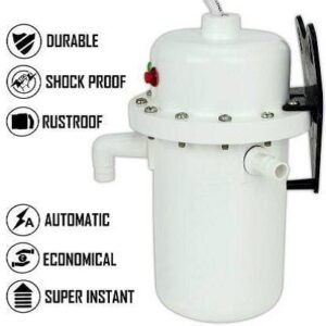 Instant Water Geyser with ABS Body, Auto Cutoff