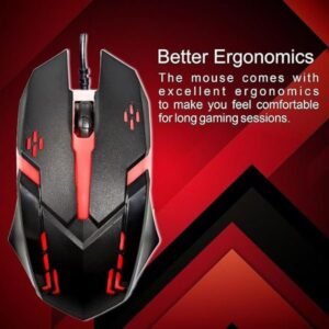 Gaming Mouse | RGB LED | Lightweight Ergonomic Design