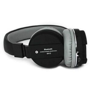 SH12 Wireless Bluetooth Headphone with FM and SD Card Slot