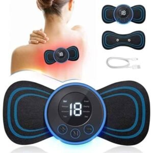 Body Shoulder Massager EMS Massage Machine Butterfly Shape