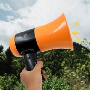 Portable Megaphone | Lightweight Bull Horn for Cheerleading
