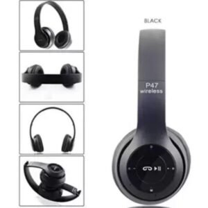 P47 Wireless Bluetooth Headphone With Noise Cancellation