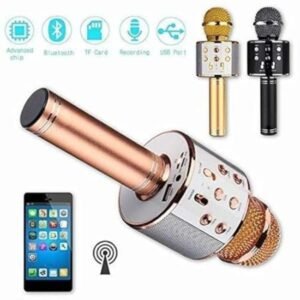 WS-858 Wireless Handheld Bluetooth Mic with Speaker