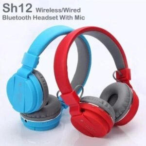 Bluetooth Headphone SH12 Wireless with SD Card Slot
