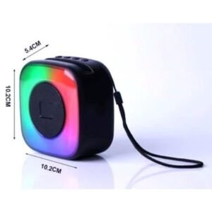 5 W Bluetooth Party Speaker (Black, Stereo Channel)