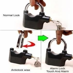 Alarm Security Lock with Motion Sensor and 3 Keys