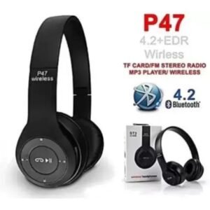 P47 Wireless Bluetooth Headphone With Noise Cancellation