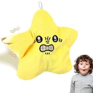 Angry Starfish Toy, Angry Star Car Plush (Yellow)