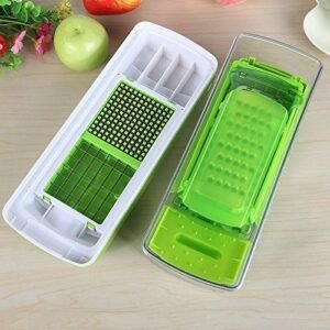 Slicer Fruit Vegetable Chopper 12 Pieces Set 12 in 1
