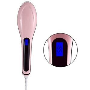Hair Straightener HQT-906 Electric Straightening Brush LCD