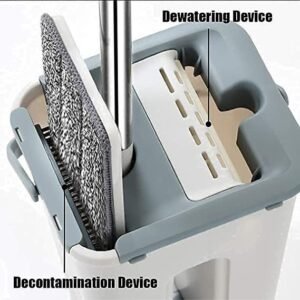 Heavy Quality Floor Mop with Bucket, Flexible Kitchen tap