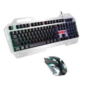 Quantron QKB-12 Metal USB Wired clone Keyboard & Mouse Combo Set