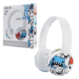 AKZ 20 Bluetooth Wireless Headphone with Cool Design