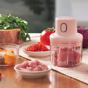 Electric Mini Garlic Chopper| Portable Cordless with USB