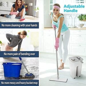 Heavy Quality Floor Mop with Bucket, Flexible Kitchen tap