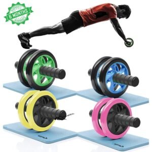 Wide Ab Roller Wheel for Abs Workouts/Home Gym Abdominal