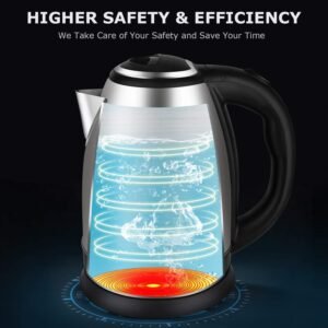Scarlett Electric Kettle with Stainless Steel Body 1.8 L