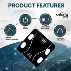 Digital Electronic LCD Personal Body Fitness Weighing Scale