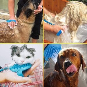 Pet Bathing 3 in 1 Multi-Functional Handheld Tool, Adjustable