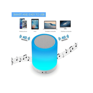 LED Touch Lamp Portable Bluetooth Speaker