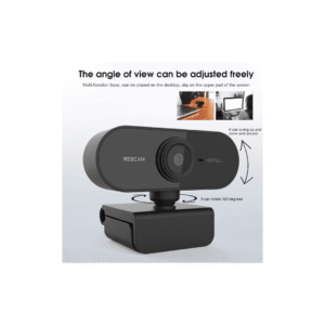 HD Microphone, Computer Webcam with USB Plug and Play Camera for Youtube, Skype Video Calls