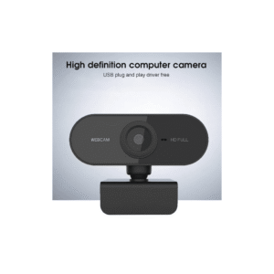 HD Microphone, Computer Webcam with USB Plug and Play Camera for Youtube, Skype Video Calls