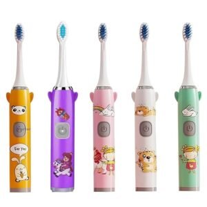Electric Toothbrush with Cartoon Characters for Kids