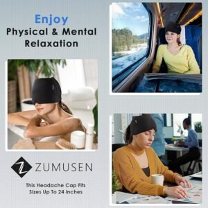 Migraine Relief Cap for Migraine Tension, Sinus, Stress