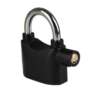 Alarm Lock Anti Theft Security Door System Padlock 110dB 10mm Hardened Steel Safety Purpose