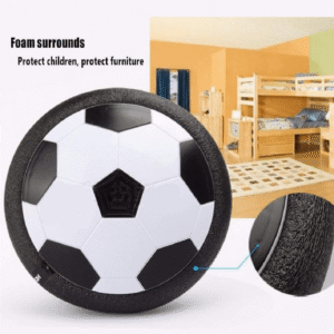 Football/Disc with Foam Bumpers and Colorful LED Lights