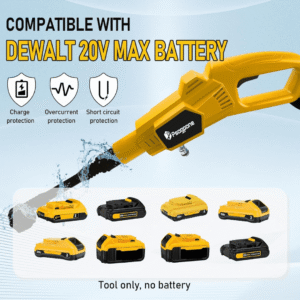 Power Washer for DW, Yellow, 12x3x7 inches, 2.082 kg, 900 psi, Electric