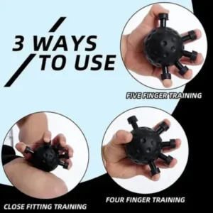Finger Grip Strengthener, Gripmaster Hand Exerciser Strengthener