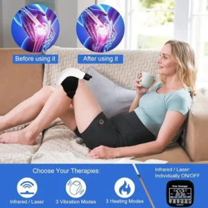 Knee Massager with Heat for Pain Relief