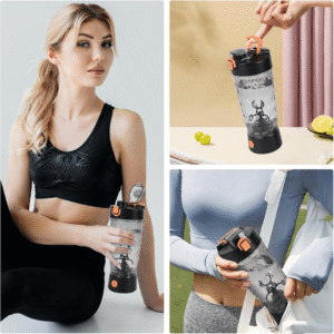 Electric Protein Shaker, 650ml, USB C Rechargeable Electric Protein Shake Mixer.