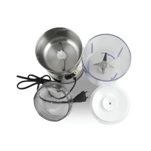 2 in 1 Portable Electric Grinder & Blender for Herbs, Spices, Nuts