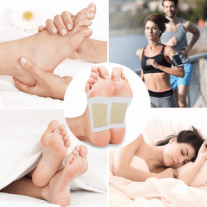 Foot Pads And Adhesive Sheets For Removing Impurities, Relieve Stress Improve Sleep Pads