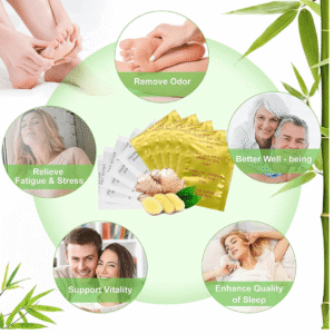 Foot Pads And Adhesive Sheets For Removing Impurities, Relieve Stress Improve Sleep Pads