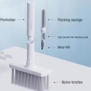 5-in-1 Multi-Function Cleaning Tool, for Keyboards, Earphones, and Laptops