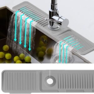 Silicone Kitchen Sink Splash Guard Faucet Mat